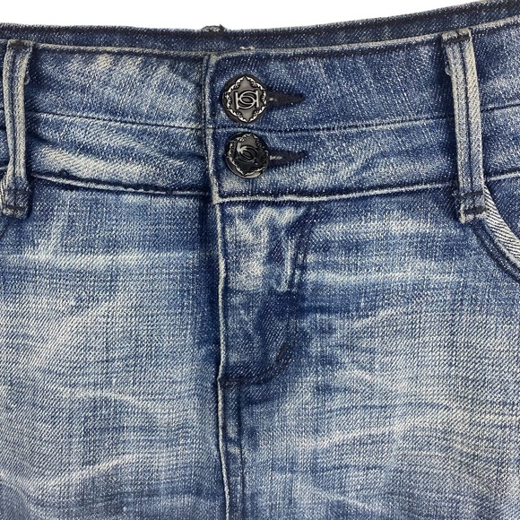 Bebe Mini Jean Skirt - Picture 6 of 10